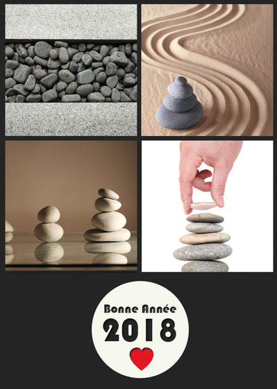 carte nouvel an zen